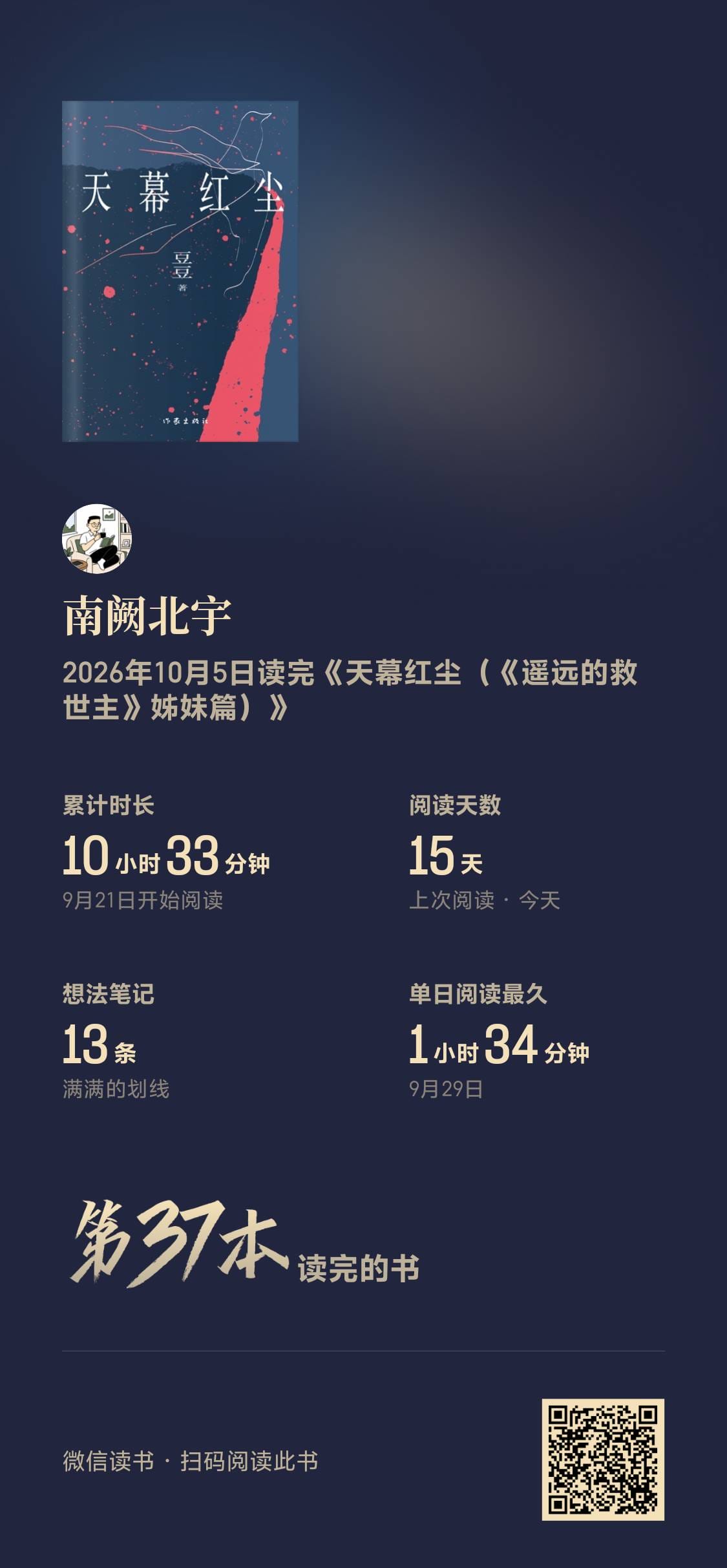 看完《天幕红尘》-小华生活